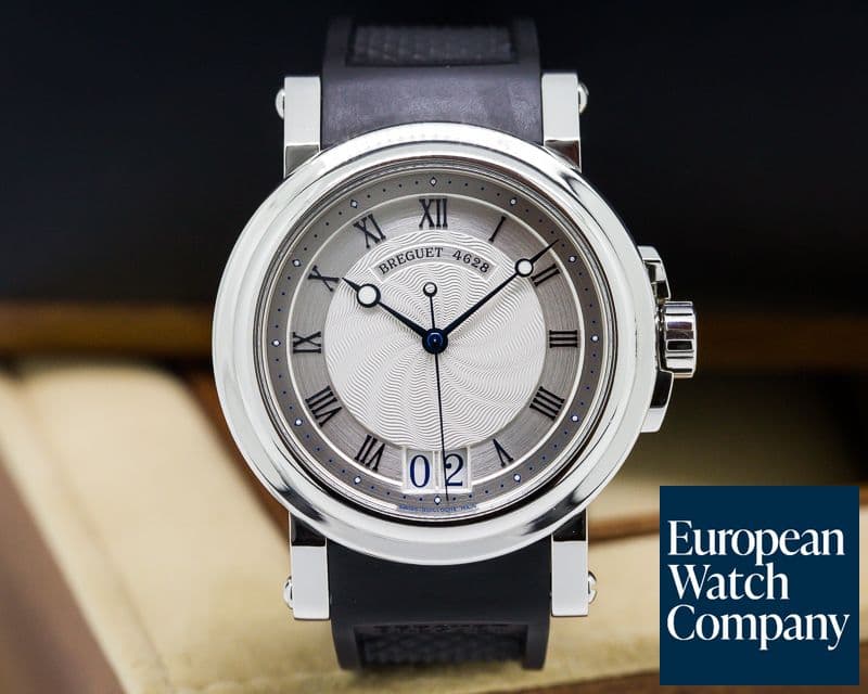 Image of Breguet Marine Big Date SS / Rubber