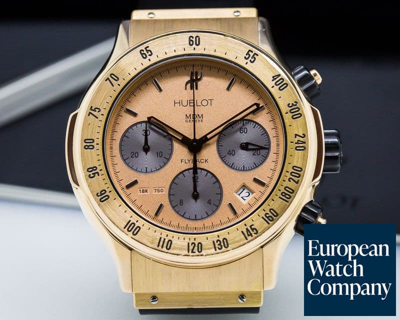 Image of Hublot SuperB MDM Flyback Chronograph 18K Rose Limited