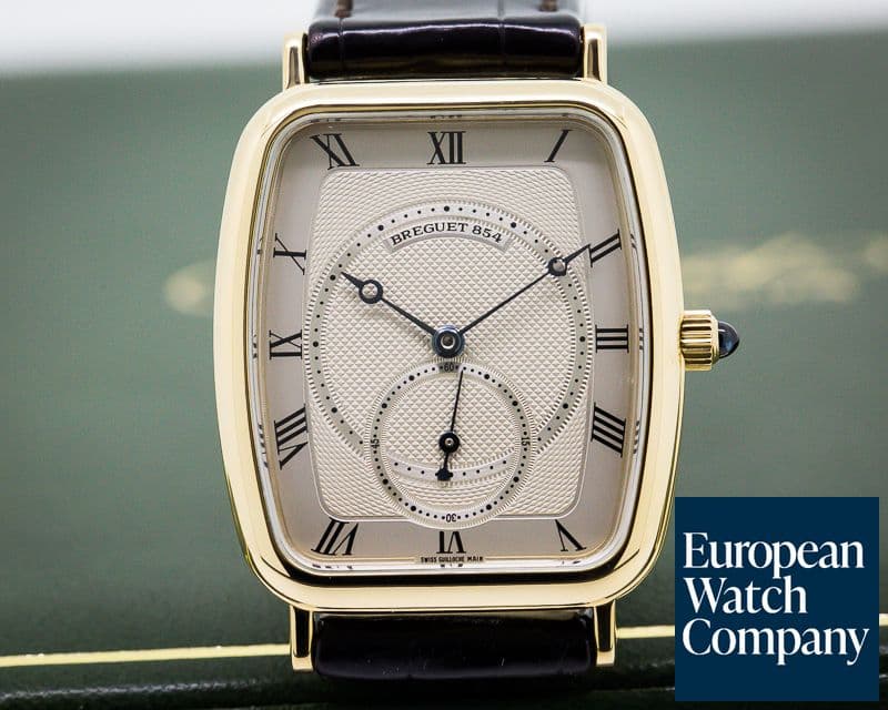 Image of Breguet Tonneau Manual Wind 18K Yellow Gold
