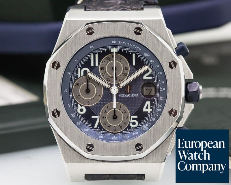 Image of Audemars Piguet Royal Oak Offshore Blue Dial SS 