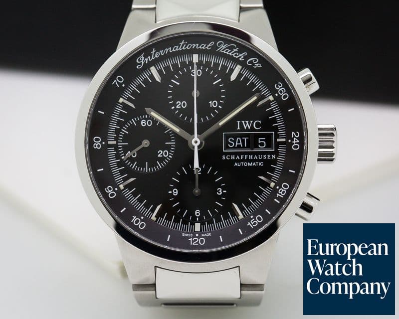 Image of IWC GST Chronograph Black Dial SS / SS 
