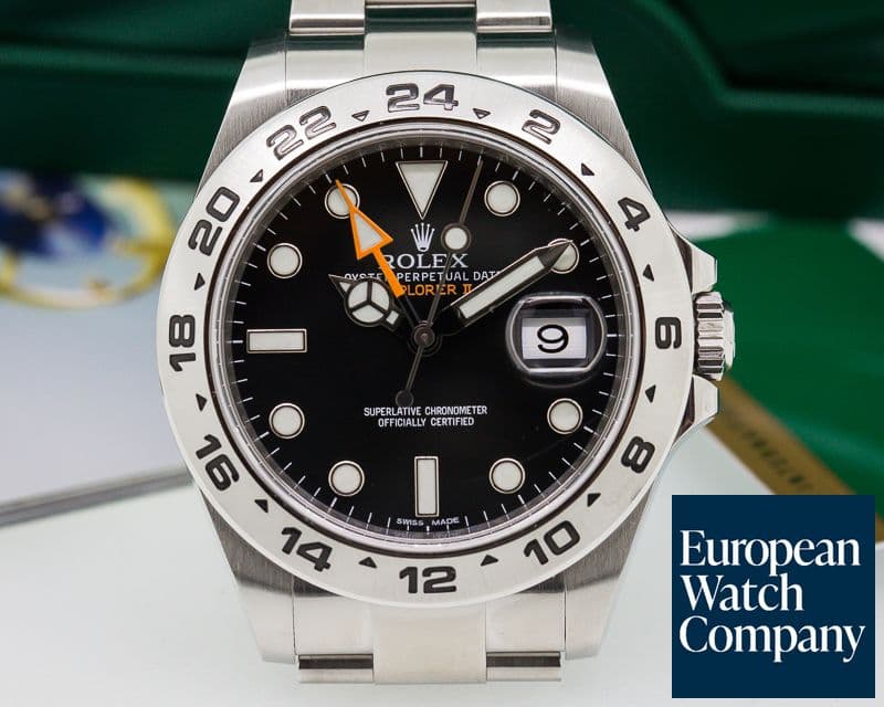 Image of Rolex Explorer II Black Dial SS / SS