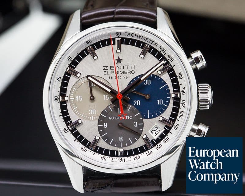 Image of Zenith El Primero Chronograph Tri Color SS 36,000VpH 