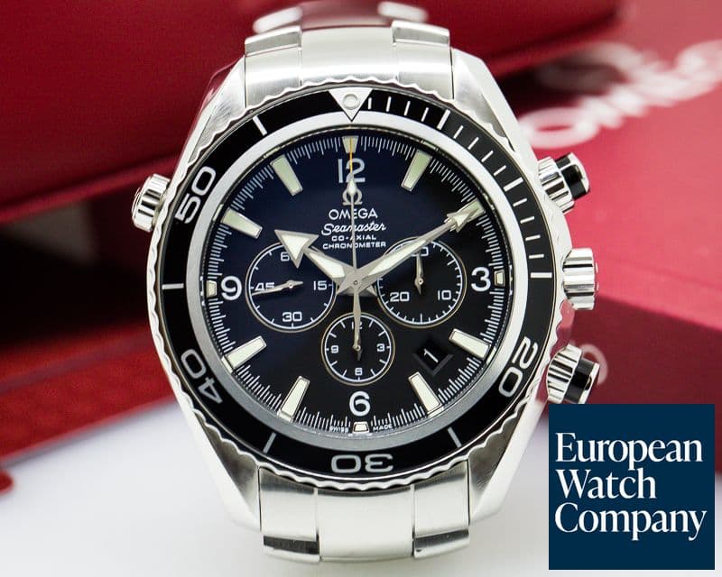 Image of Omega Seamaster Planet Ocean Co-Axial Chronograph SS / SS 