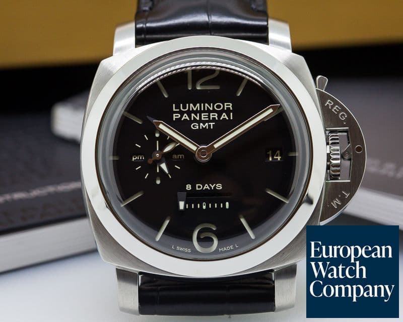 Image of Panerai Luminor 1950, 8 Days GMT SS
