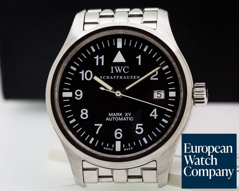 Image of IWC Mark XV Black Dial SS / SS