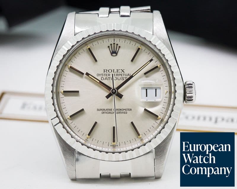 Image of Rolex Datejust Silver Dial / Jubilee SS 