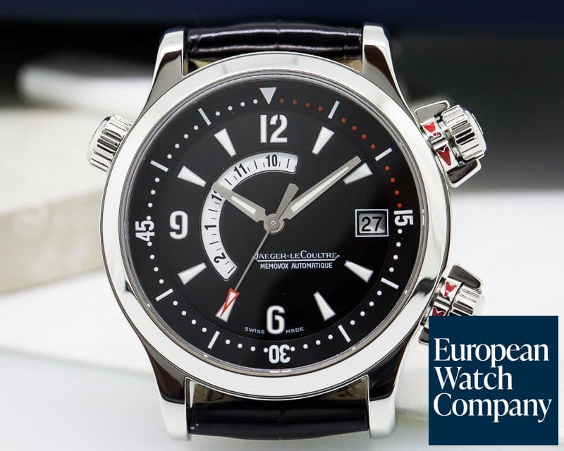 Image of Jaeger LeCoultre Master Compressor Memovox SS / Leather