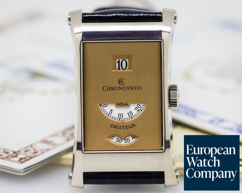 Image of Chronoswiss Digiteur 18K White / Rose Gold LIMITED