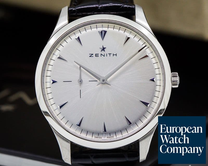 Image of Zenith Elite Ultra Thin Silver Dial SS / Strap
