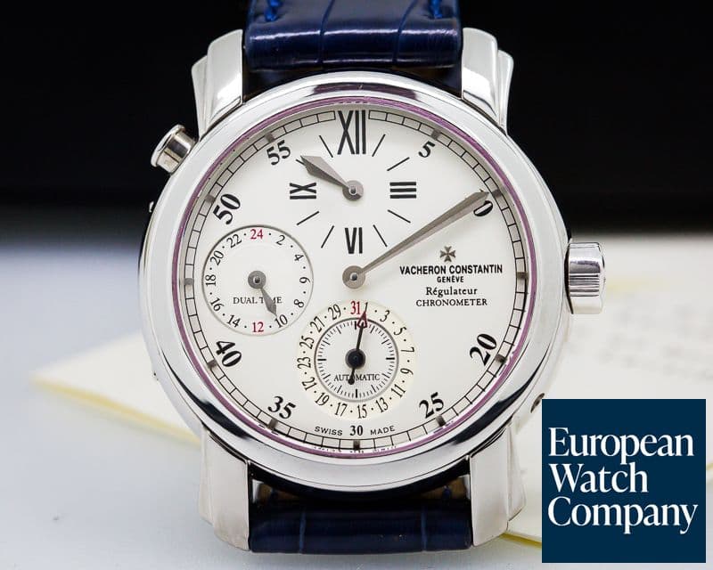 Image of Vacheron Constantin Malte Dual Time Regulator 18K White Gold