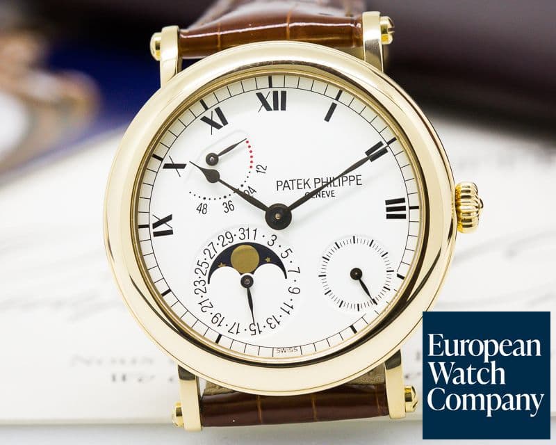 Image of Patek Philippe Power Reserve Moonphase 18K Yellow Gold 