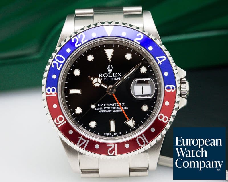 Image of Rolex GMT Master II SS Red / Blue Pepsi Bezel