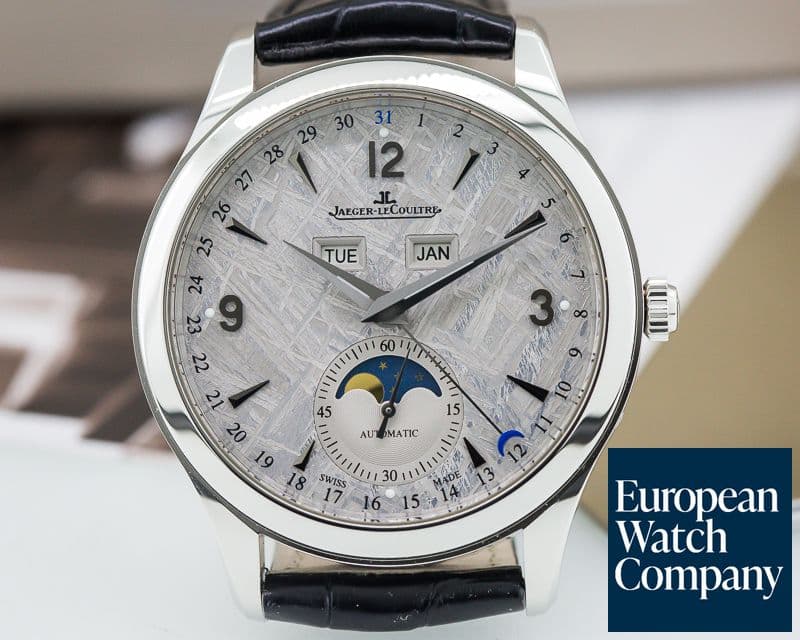 Image of Jaeger LeCoultre Master Calendar Metorite Dial SS 