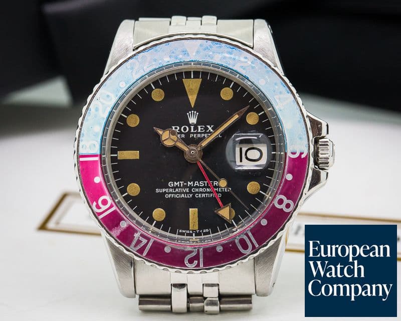 Image of Rolex GMT Master Blue / Red "Pepsi Bezel" SS / SS