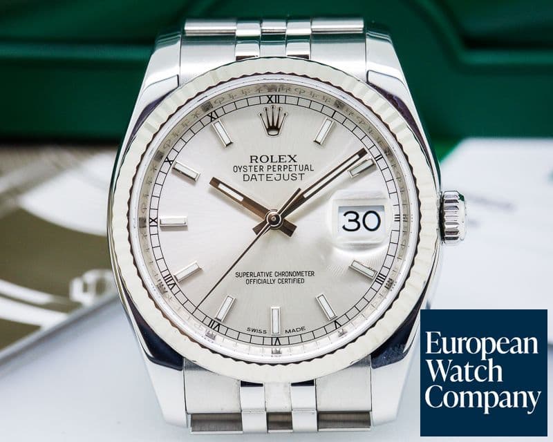 Image of Rolex Datejust SS Jubilee White Dial 