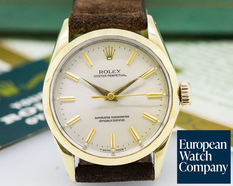 Image of Rolex Faceted Bezel
Gold Capped ORIGINAL BOX + PAPERS