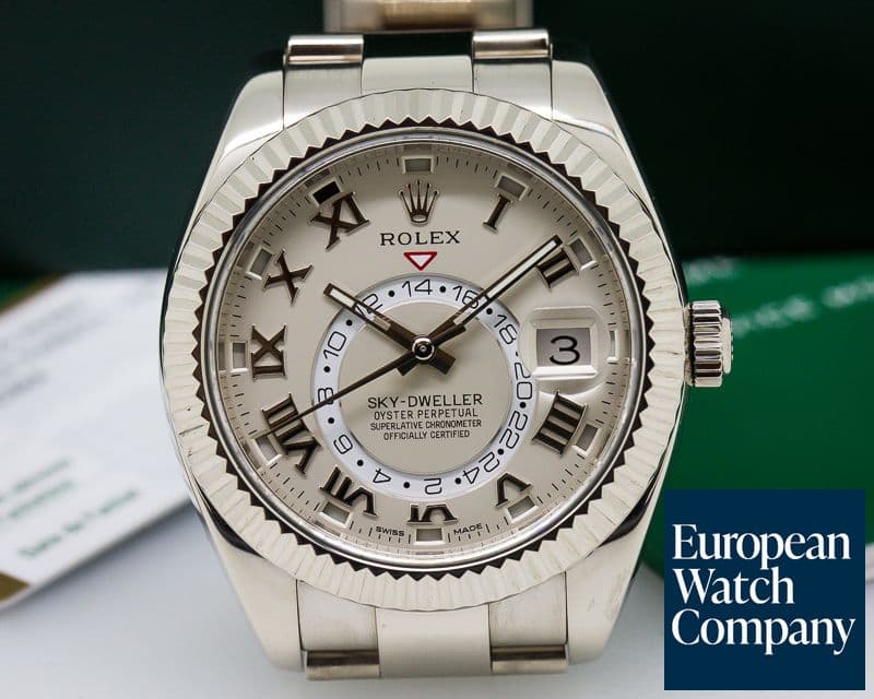 Image of Rolex Sky Dweller 18K White Gold / White Gold  