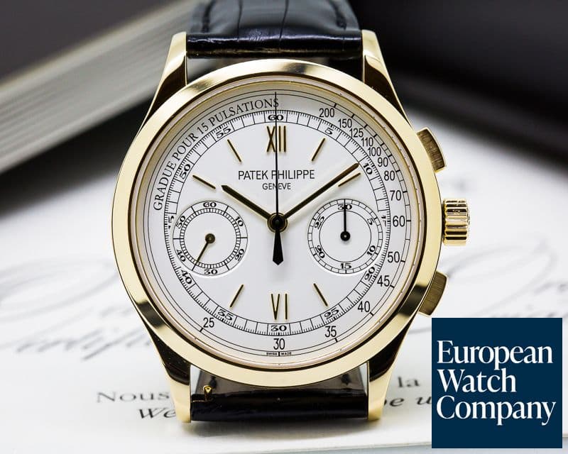 Image of Patek Philippe Chronograph 18K Yellow Gold Pulsation Dial