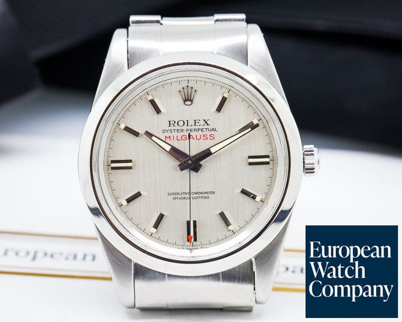 Image of Rolex Vintage Milgauss Silver Dial SS / SS
