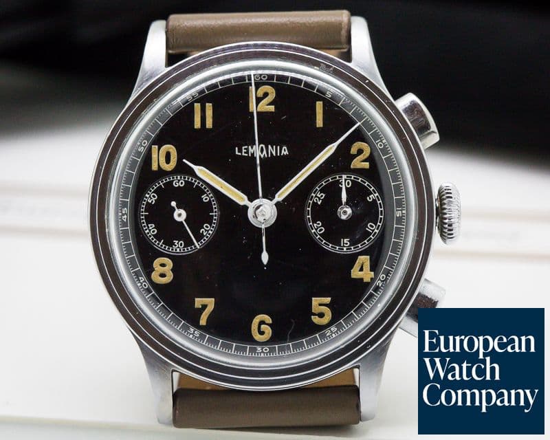 Image of Lemania Vintage Oversized Chronograph SS