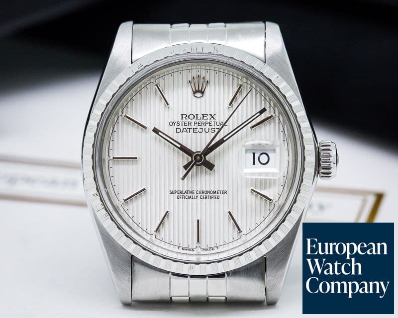 Image of Rolex Datejust Tapestry Stick Dial SS / SS