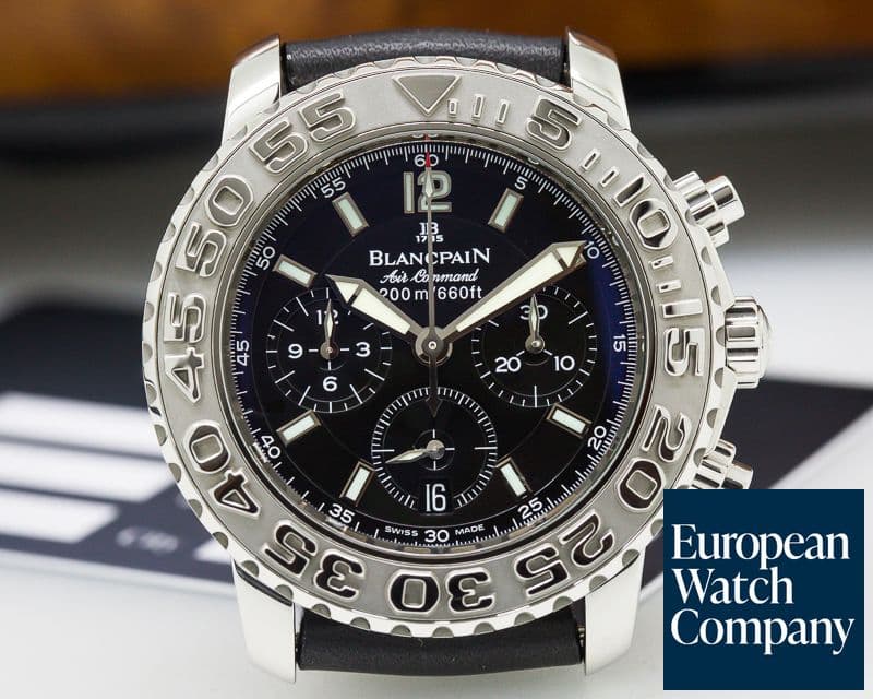 Image of Blancpain Air Command Flyback Chronograph SS