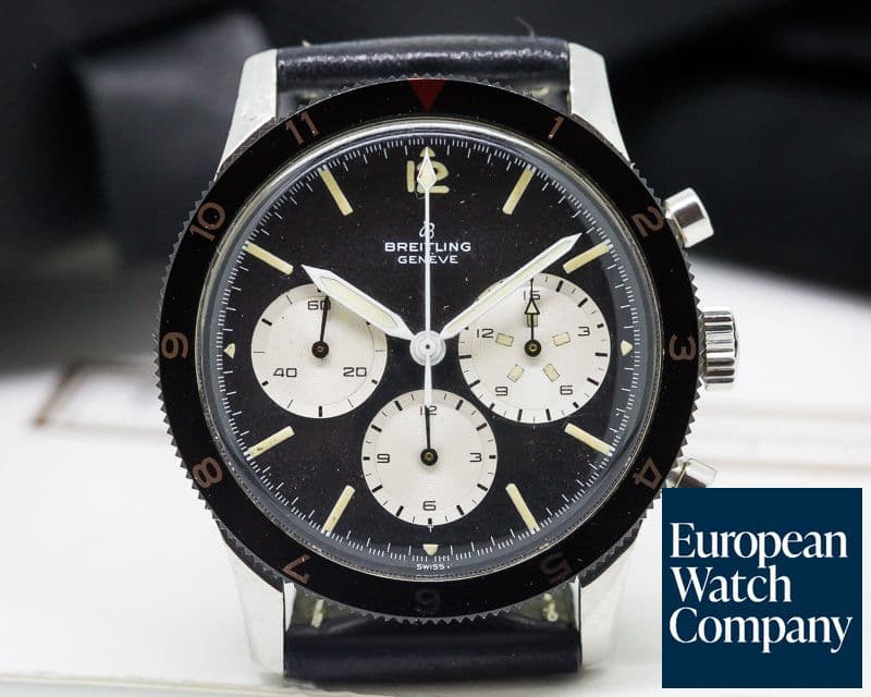 Image of Breitling "Jean Claude Killy" Co-Pilot Watch SS MINT AND RARE