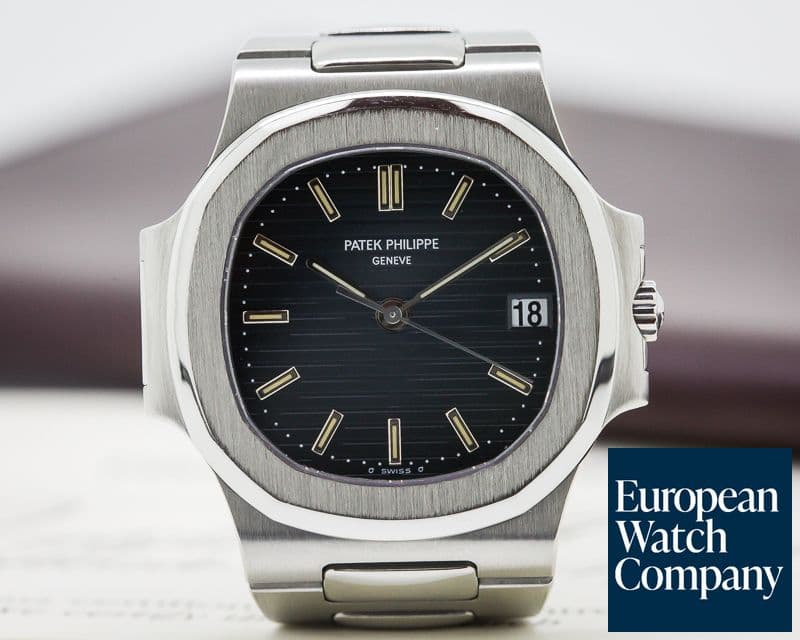 Image of Patek Philippe Nautilus Mid Size Automatic Blue Dial SS / SS 