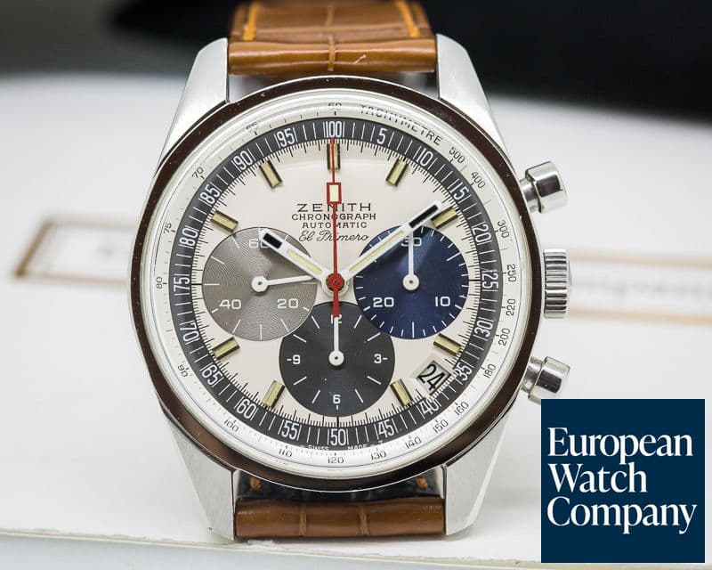 Image of Zenith Vintage El Primero Tri-Color RARE SS