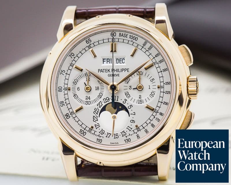 Image of Patek Philippe Perpetual Calendar Chronograph 18K Rose Gold 40MM