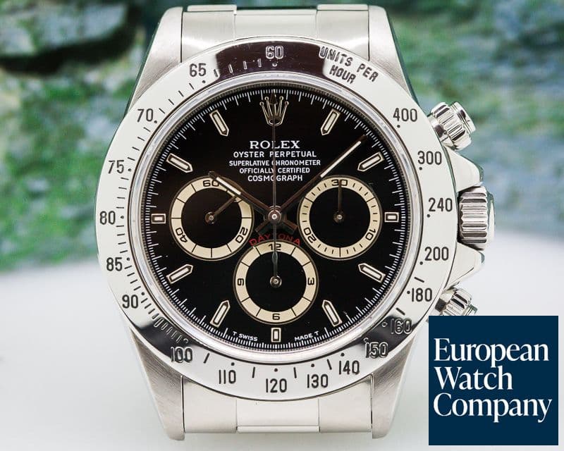 Image of Rolex Daytona SS Black Dial Zenith Movement 