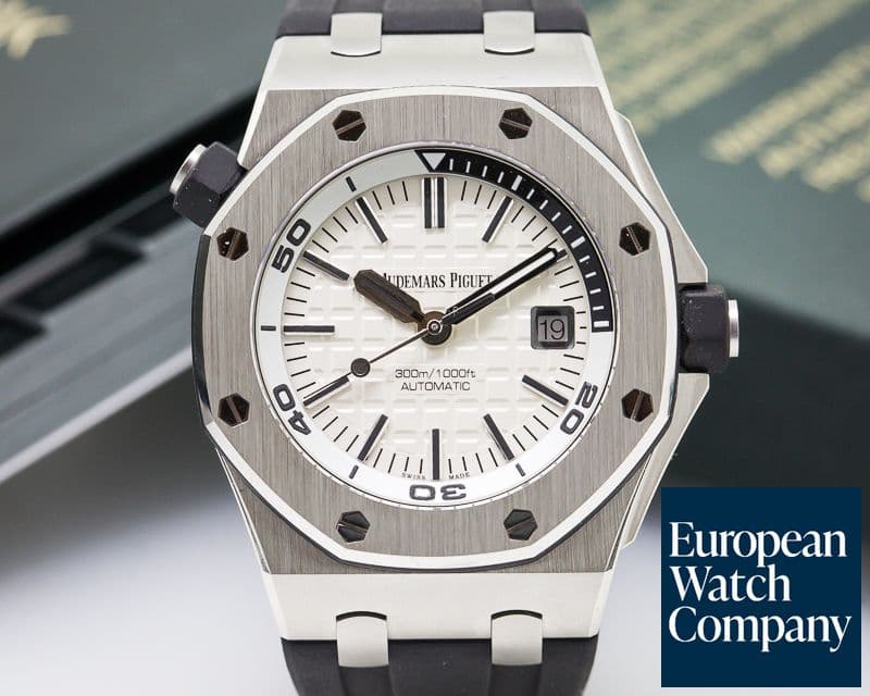 Image of Audemars Piguet Royal Oak Offshore Diver White Dial 