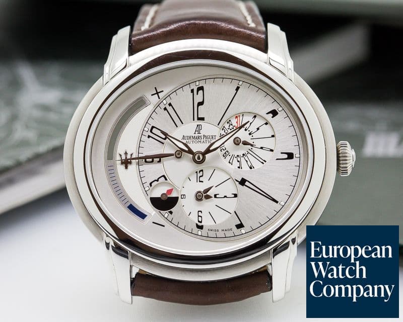 Image of Audemars Piguet Millenary Automatic Maserati SS / Leather