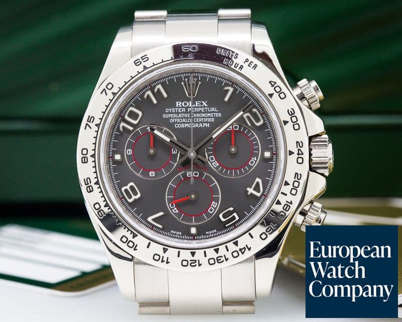 Image of Rolex Daytona Slate Arabic 18K White Gold 