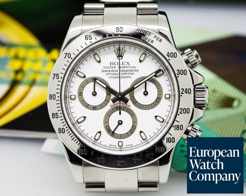 Image of Rolex Daytona White Dial SS 