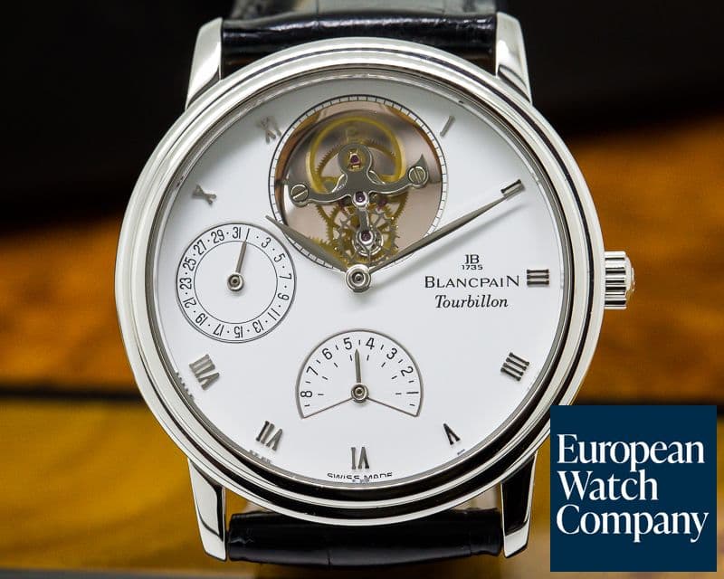 Image of Blancpain Tourbillon SS Manual Wind 34MM