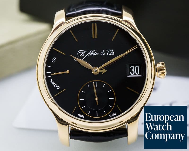 Image of H. Moser & Cie Endeavour Perpetual Calendar 1 18k Yellow Gold 