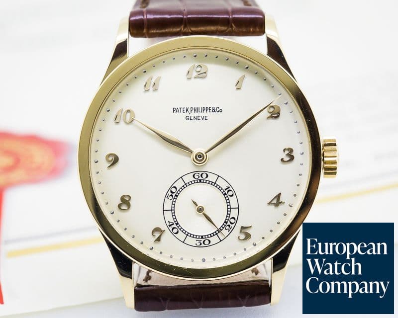 Image of Patek Philippe Vintage Calatrava 570 Breguet Numerals 18K Yellow