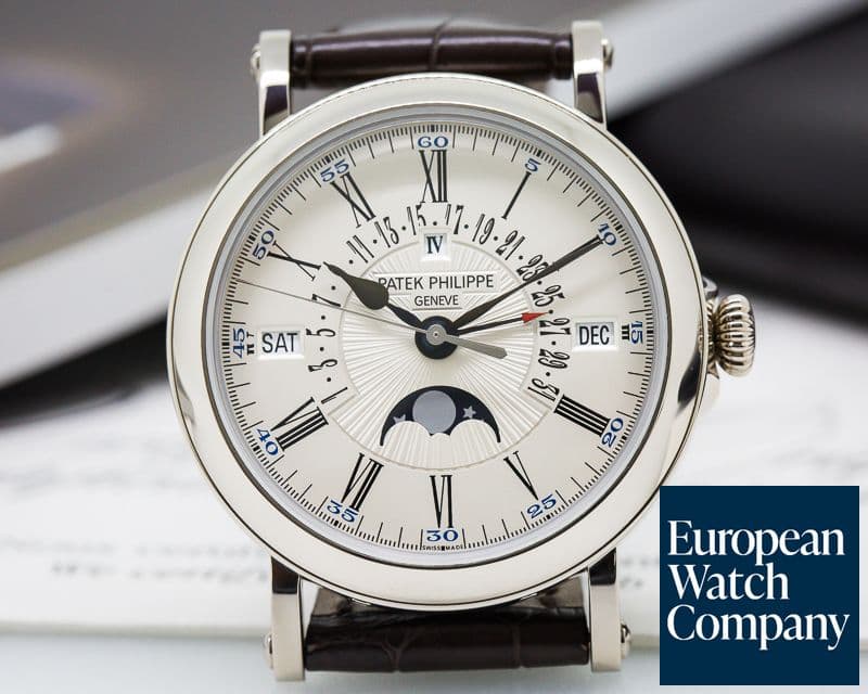 Image of Patek Philippe Retrograde Perpetual Calendar 18K White Gold