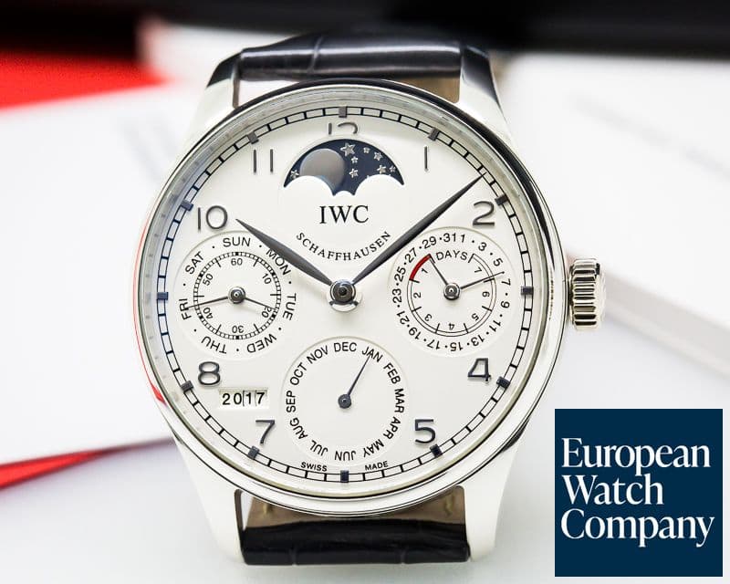 Image of IWC Portuguese Perpetual Calendar Platinum Limited Edition #1/250