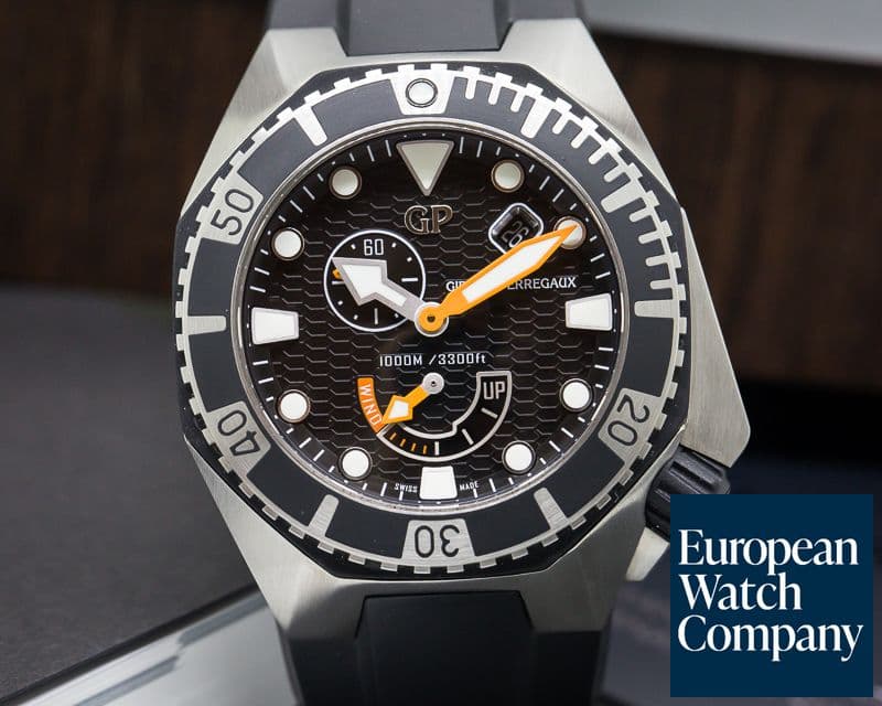 Image of Girard Perregaux Sea Hawk SS / Rubber