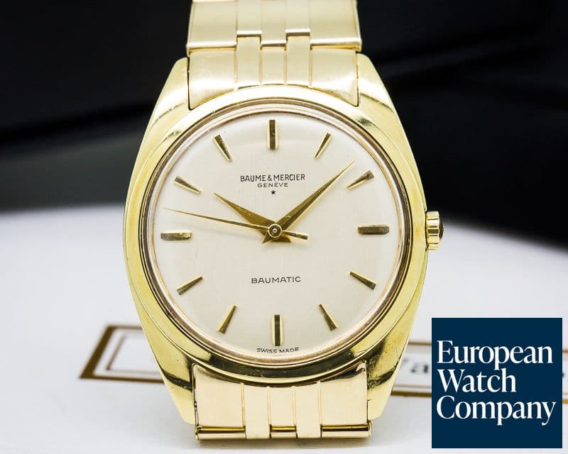 Image of Baume & Mercier Baumatic Automatic 18K 