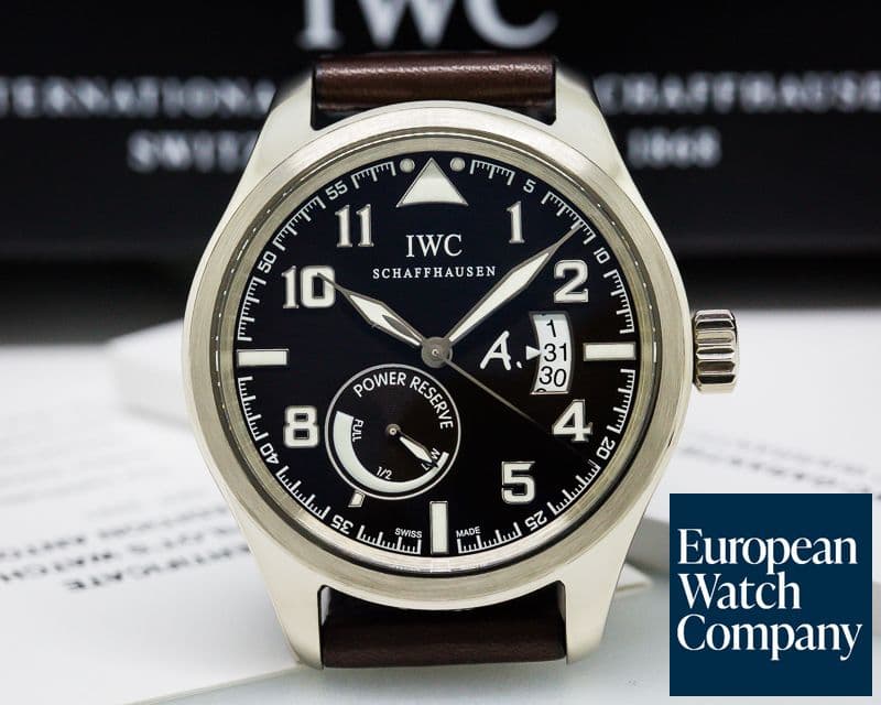 Image of IWC Pilot Saint Exupery Power Reserve 18K White Gold Limited 