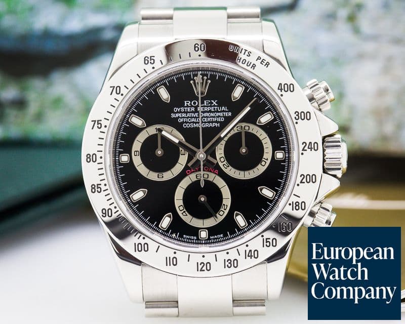 Image of Rolex Daytona Black Dial SS / SS
