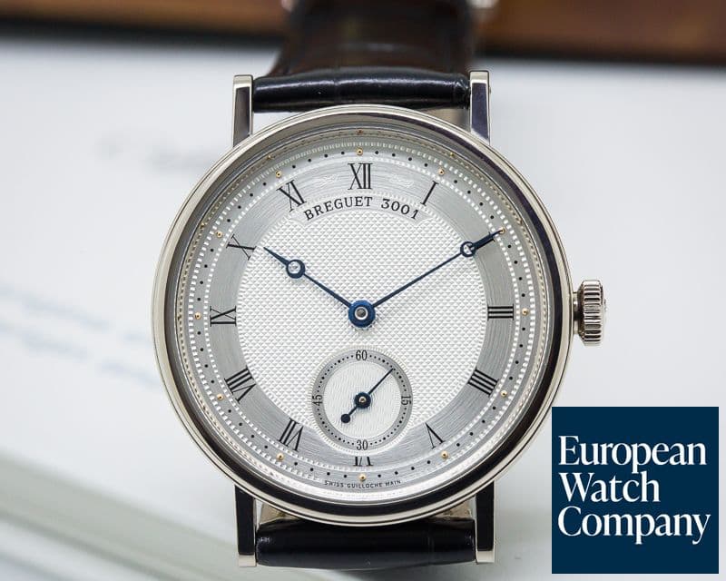 Image of Breguet Classique Manual Wind Power Reserve 18K White Gold