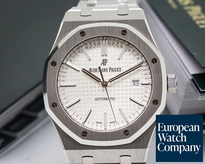 Image of Audemars Piguet Royal Oak White Dial SS / SS