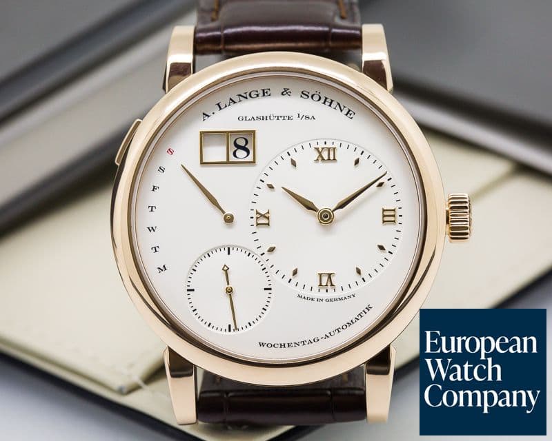 Image of A. Lange and Sohne Lange 1 Daymatic 18K Rose Gold 