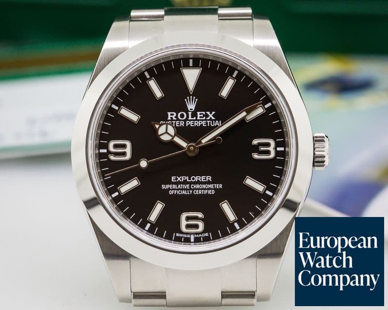 Image of Rolex Explorer I 39MM *NEW MODEL* SS / SS