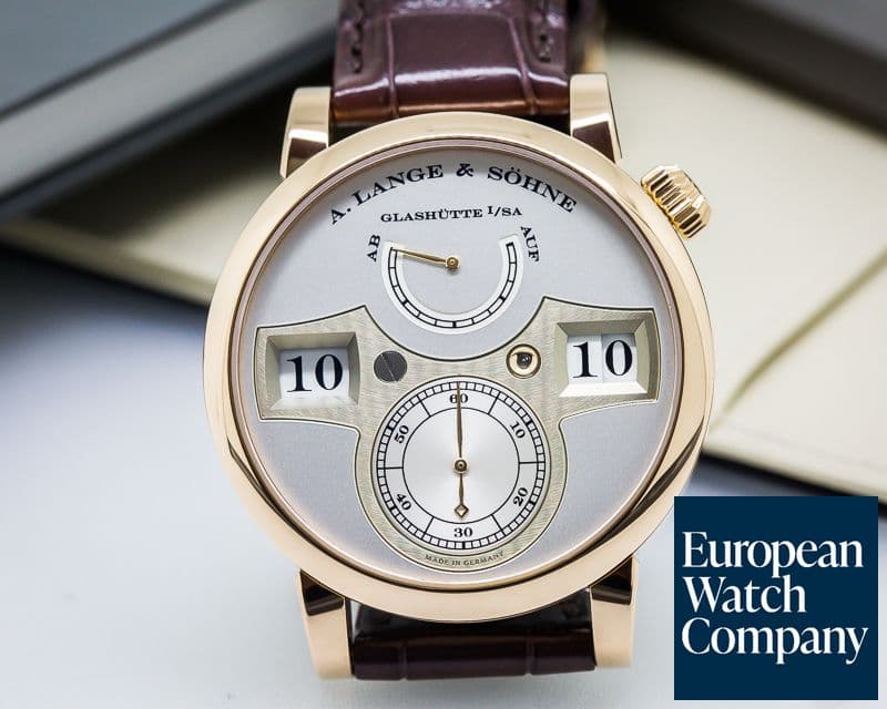 Image of A. Lange and Sohne Zeitwerk 18K Rose Gold + Deployment 